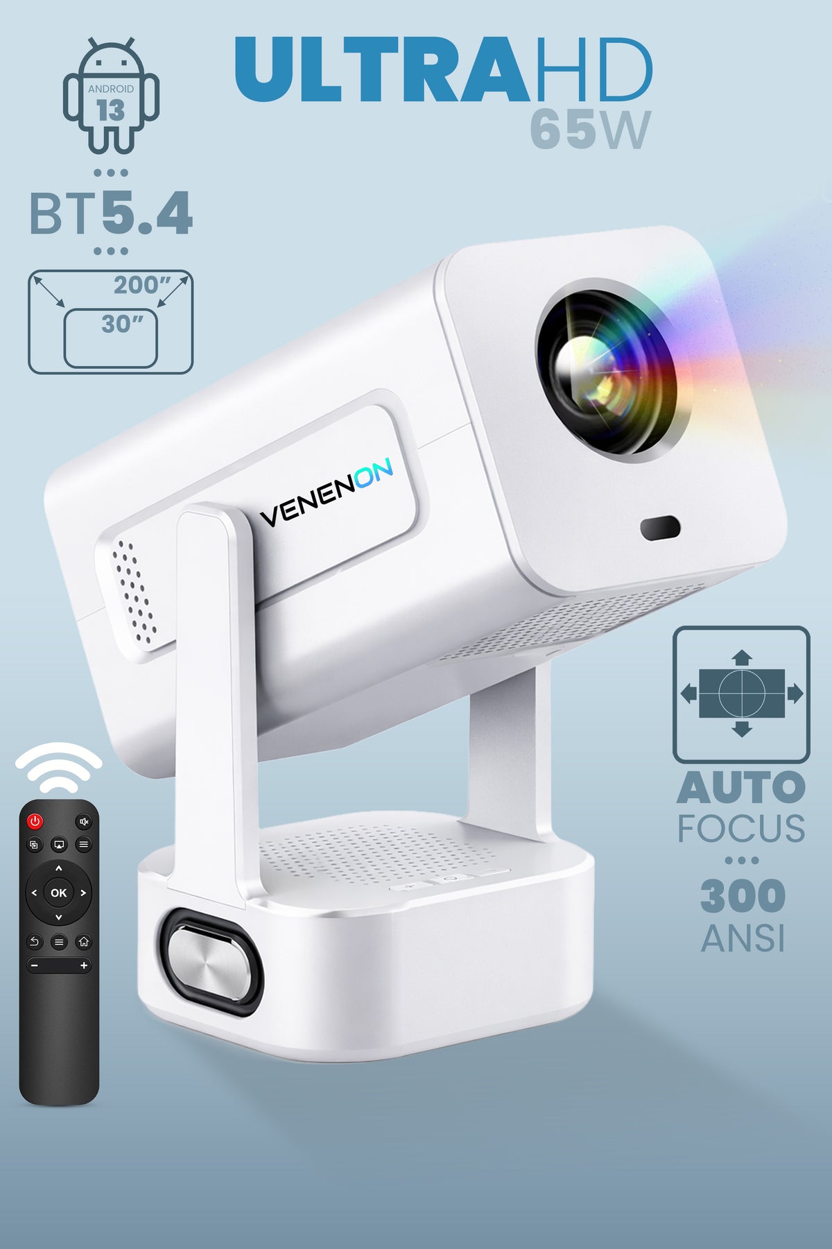Ev Sineması Projektör Auto Focus