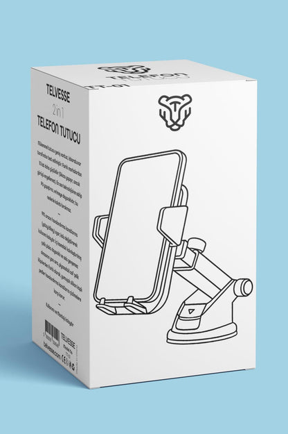 2026 Torpido + Klima Aparatlı Telefon Tutucu