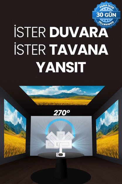 Sun602 Ev Sineması Projektör Auto Focus