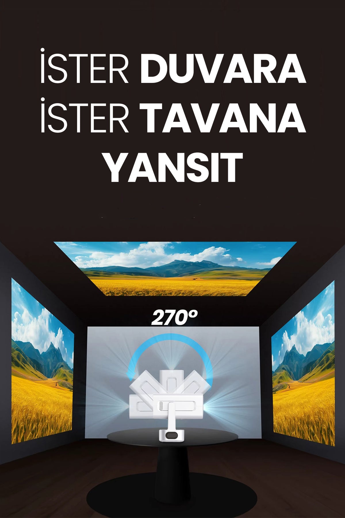 Ev Sineması Projektör Auto Focus