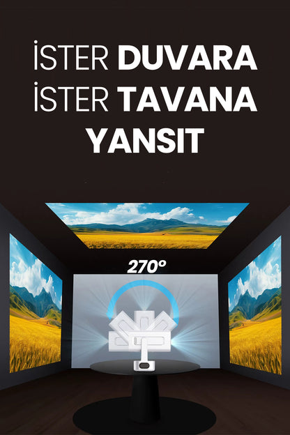 Ev Sineması Projektör Auto Focus